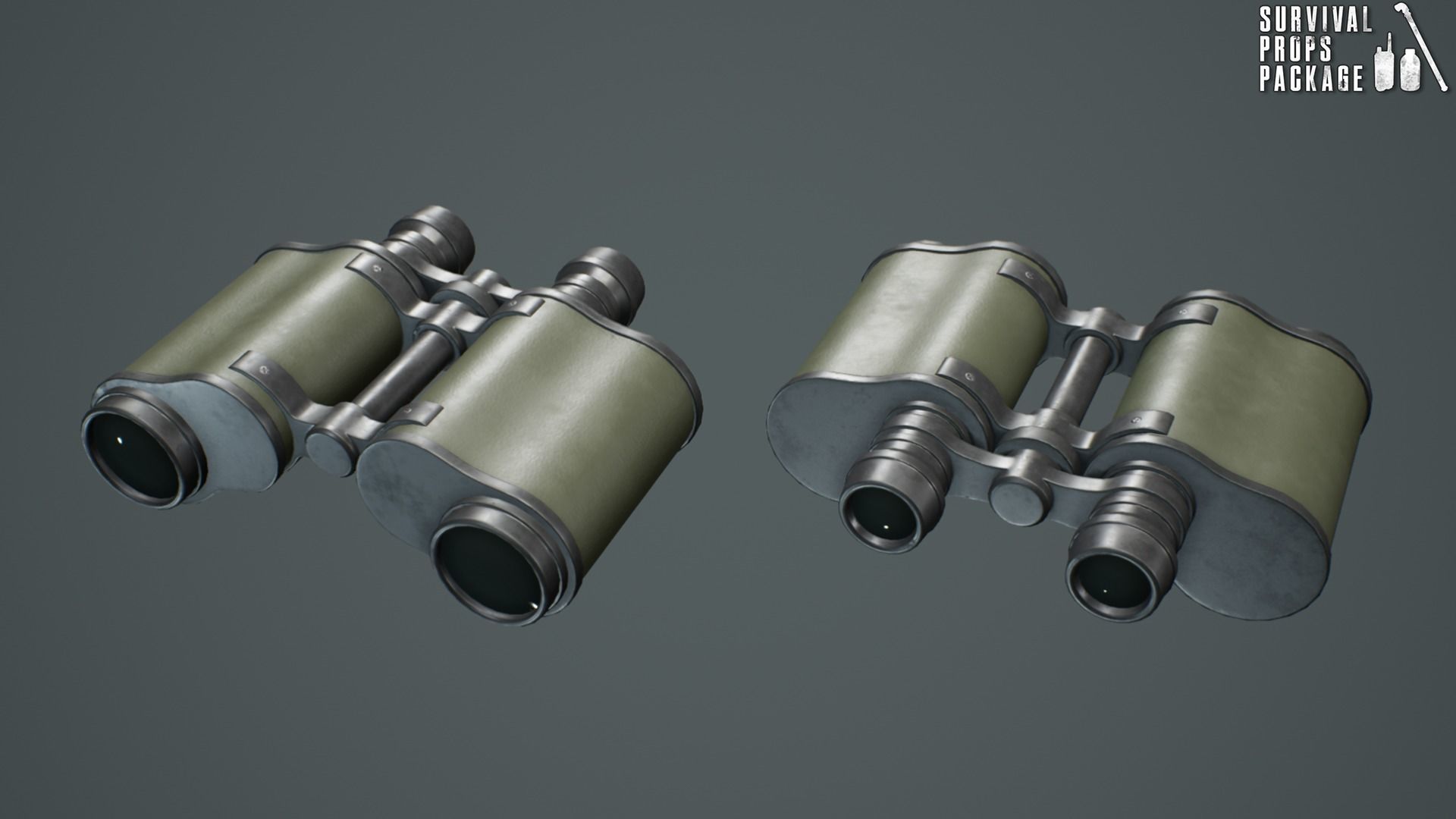 Survival Props Package Low-poly 3D model_4