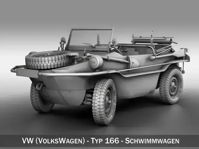 Volkswagen Typ 166 - Schwimmwagen