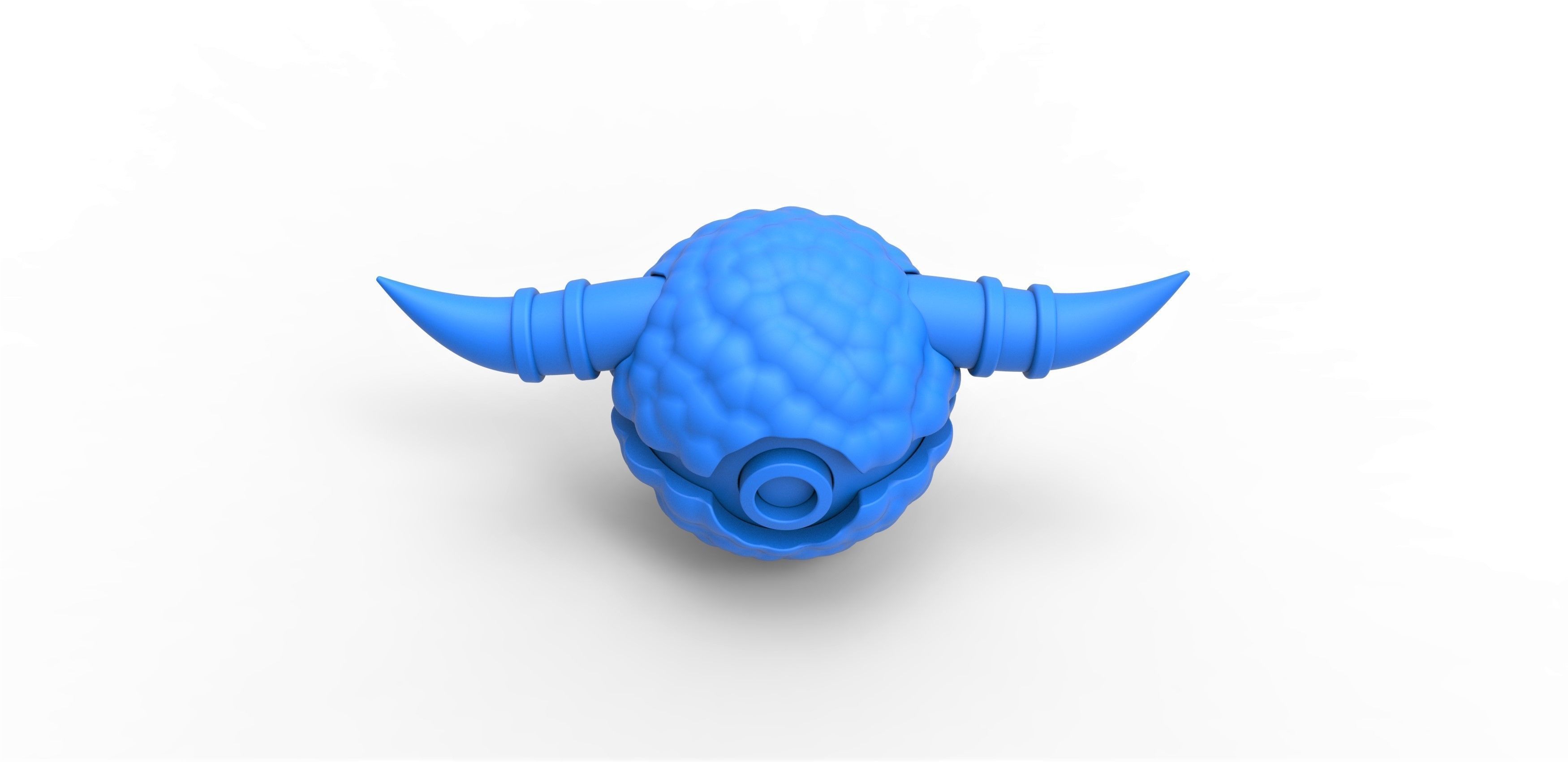 Bouffalant orb 3D print model_11