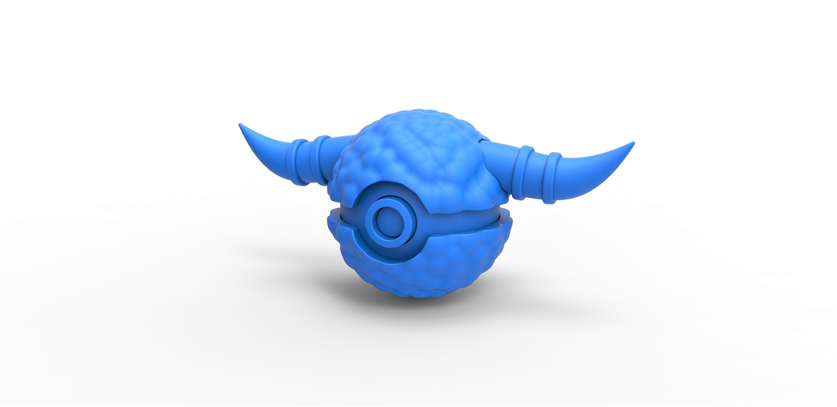 Bouffalant orb 3D print model_8
