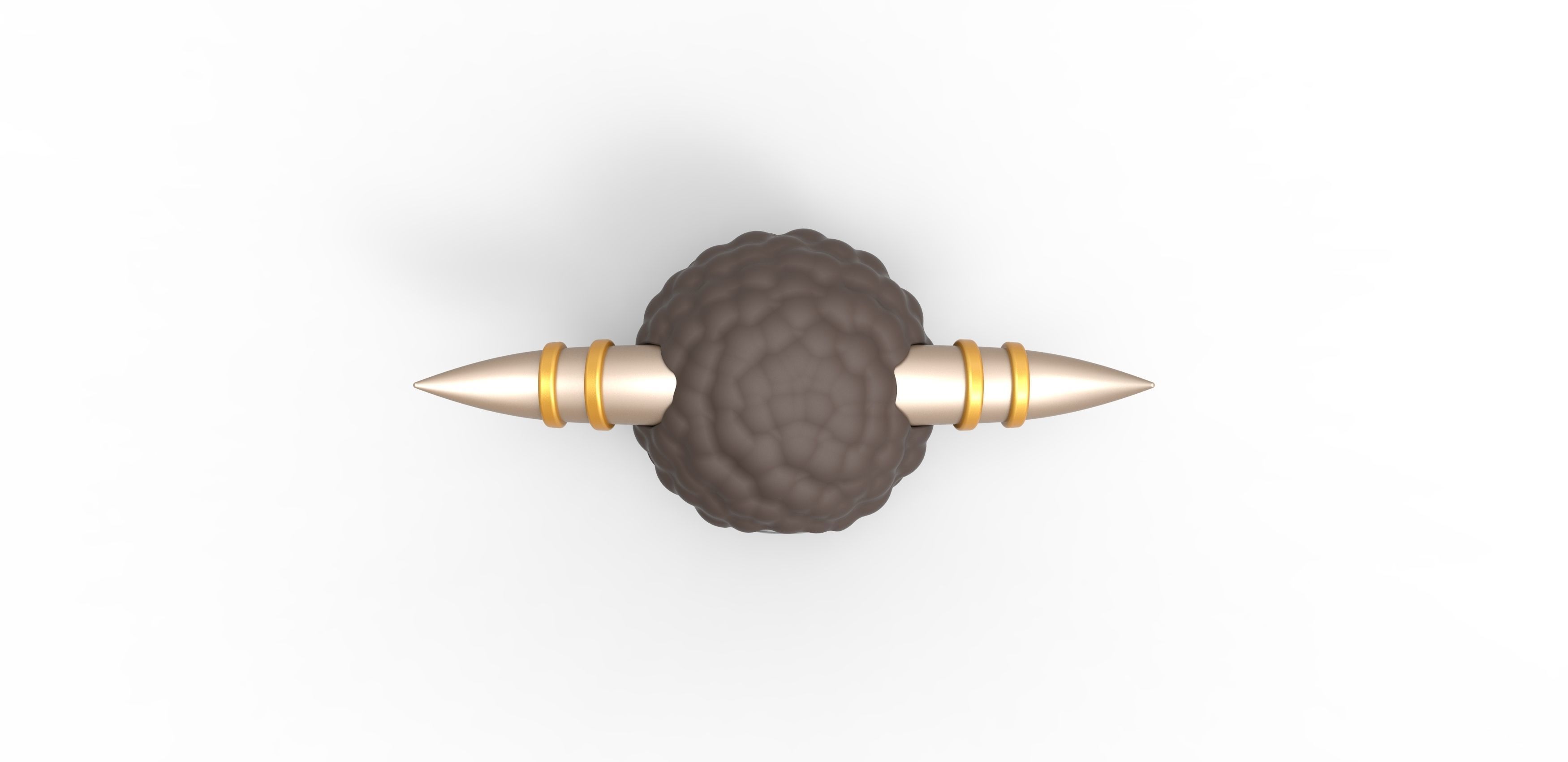 Bouffalant orb 3D print model_4