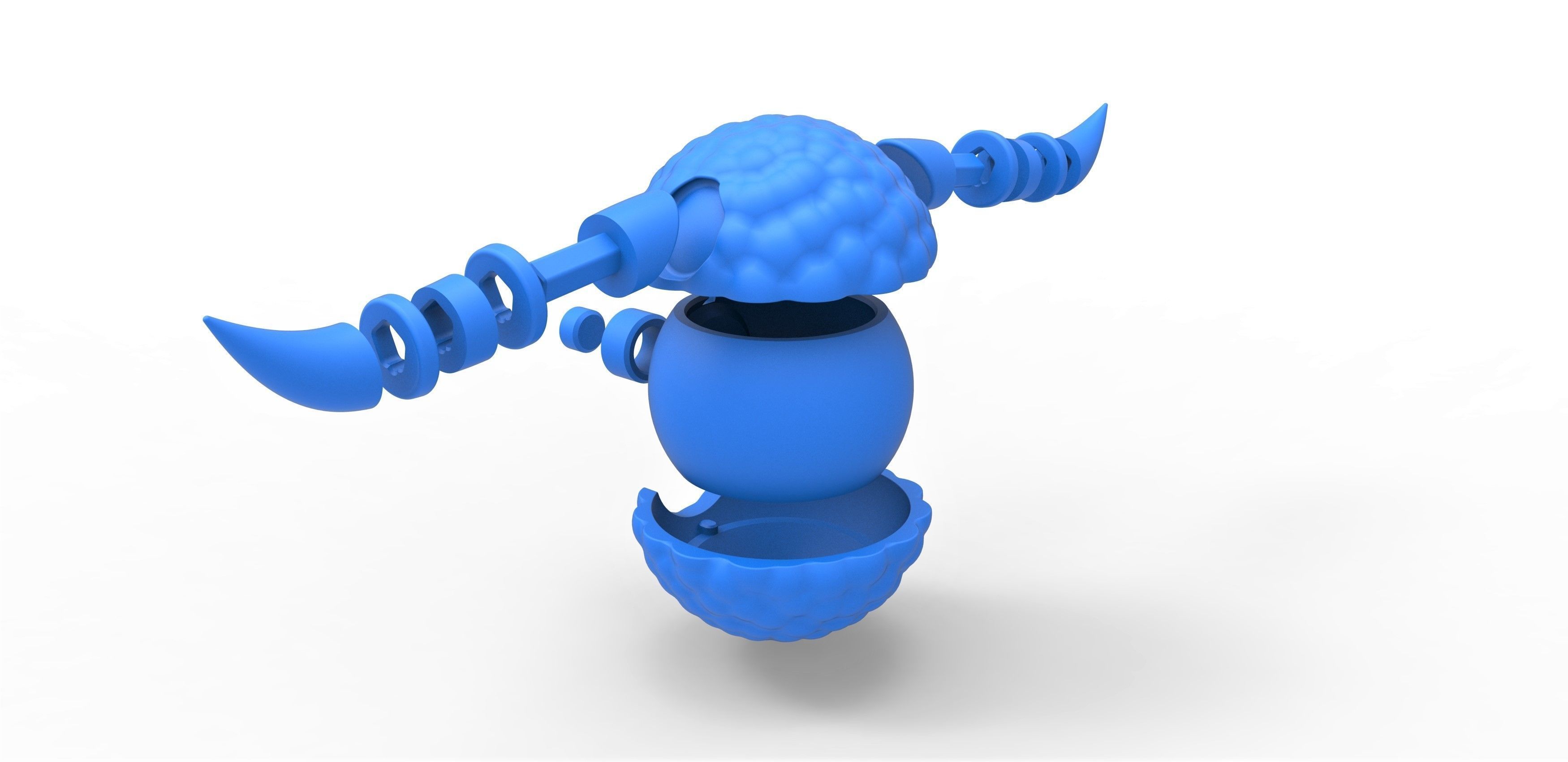 Bouffalant orb 3D print model_19