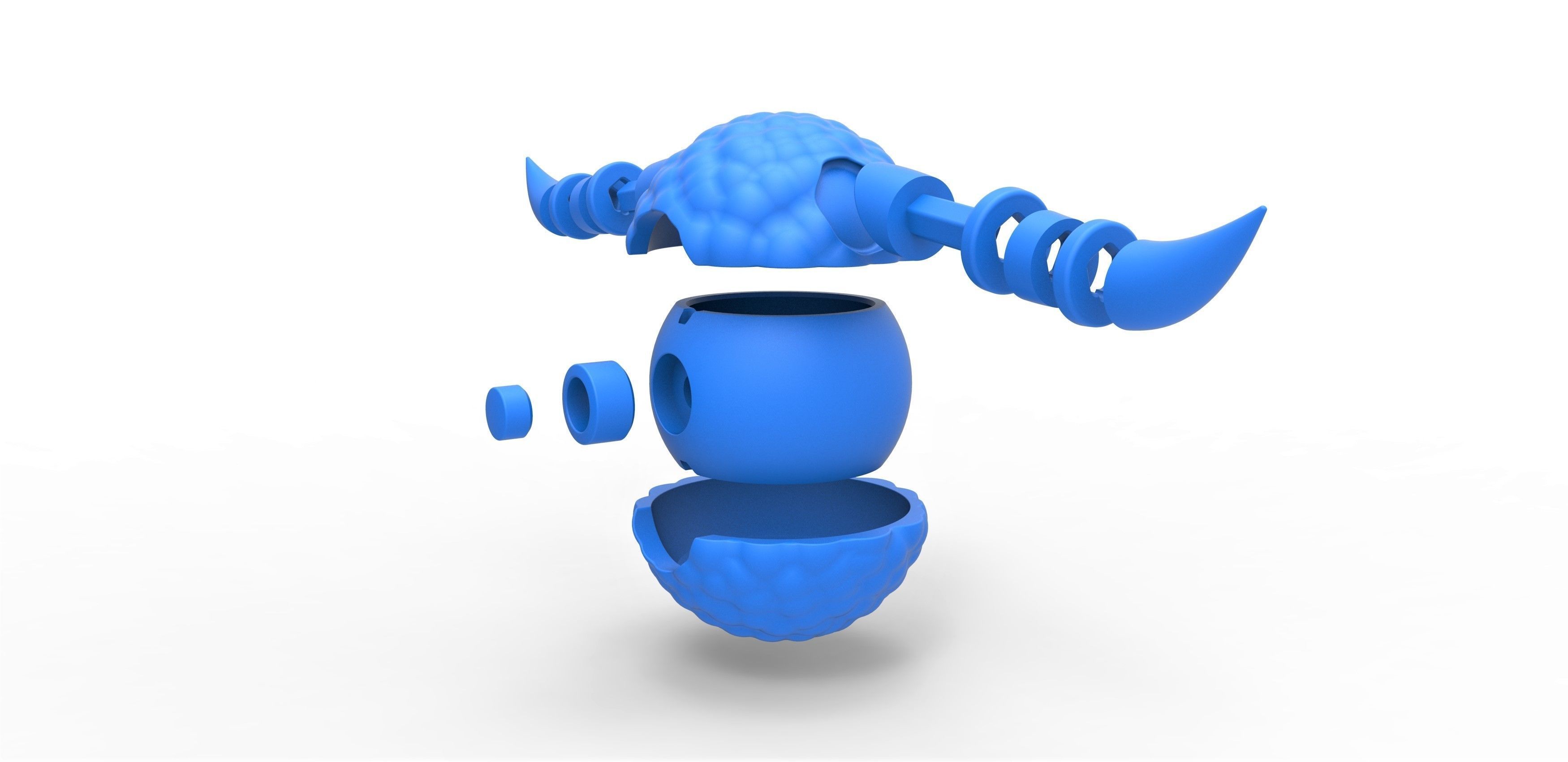 Bouffalant orb 3D print model_18