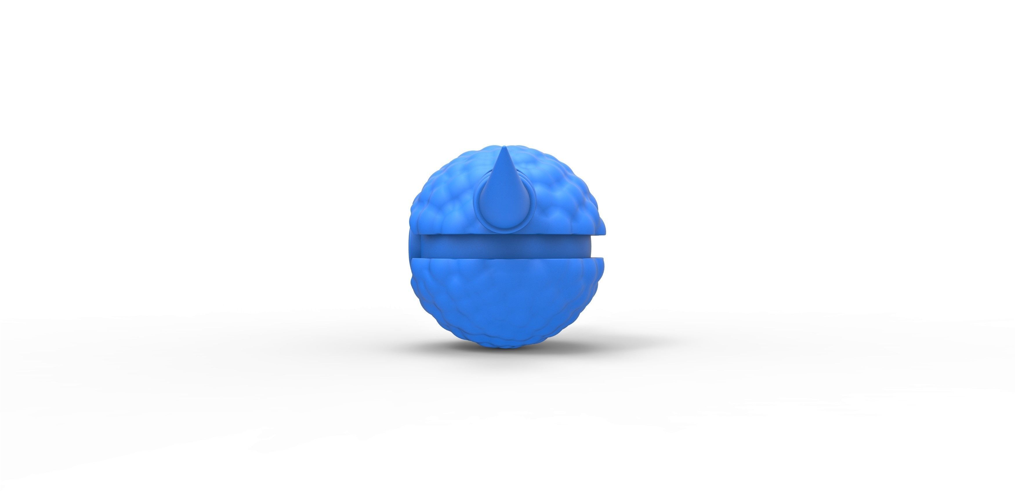 Bouffalant orb 3D print model_14