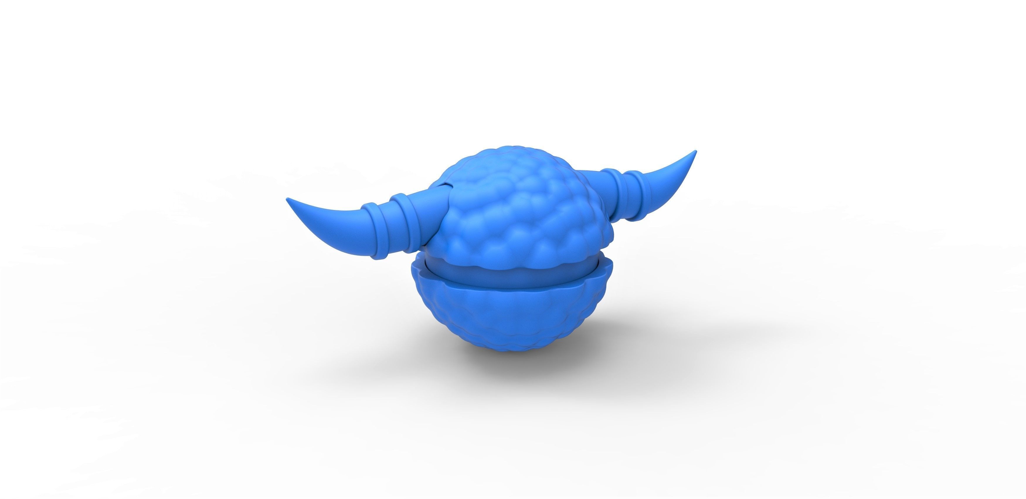 Bouffalant orb 3D print model_15