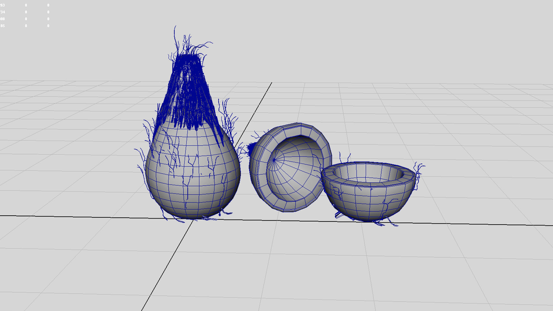 dry cocount 3D model_7