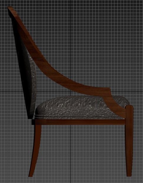 Antique Chair 2 3D model_4