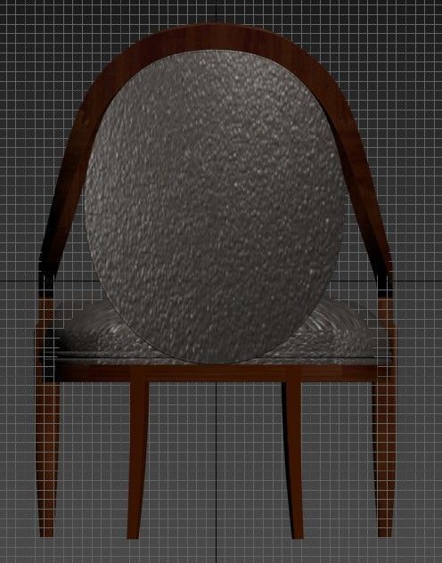 Antique Chair 2 3D model_7