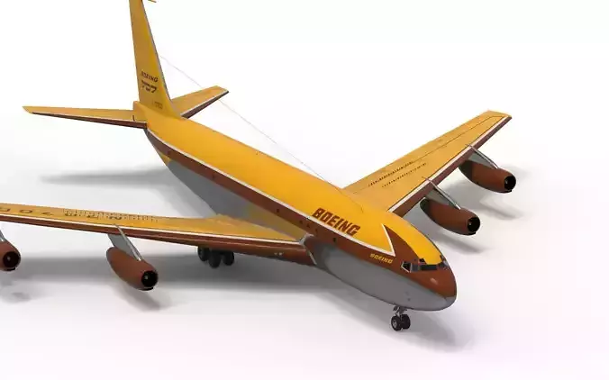 Boeing 367 80 3D model