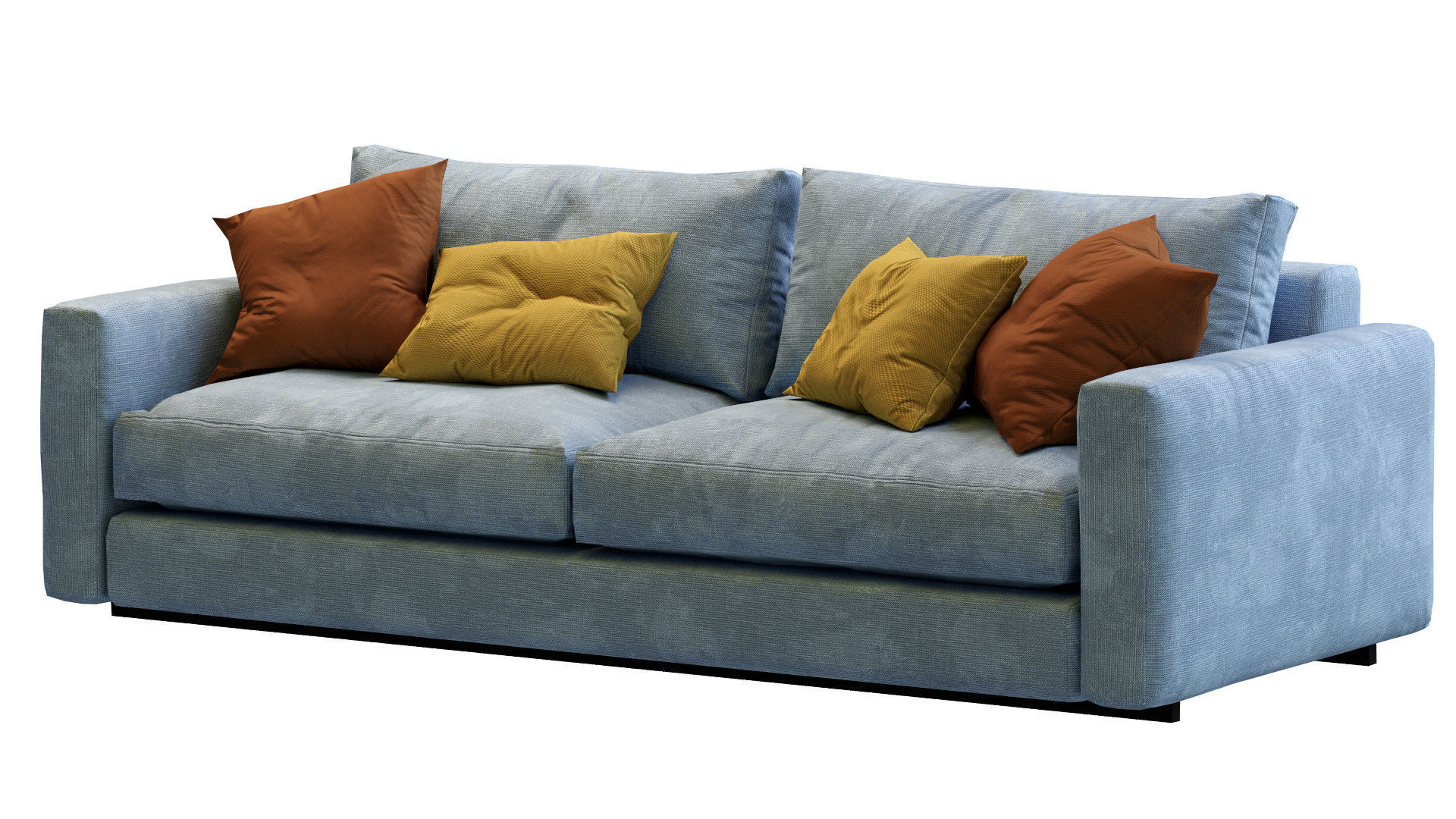 Ferlea Sofa Simple  Low-poly 3D model_27