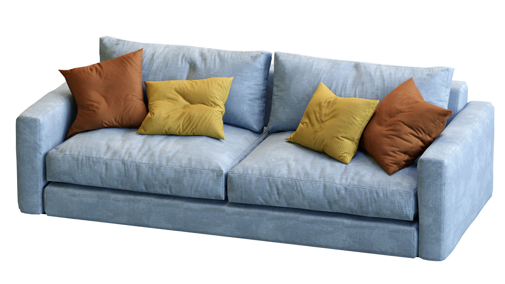 Ferlea Sofa Simple  Low-poly 3D model_19