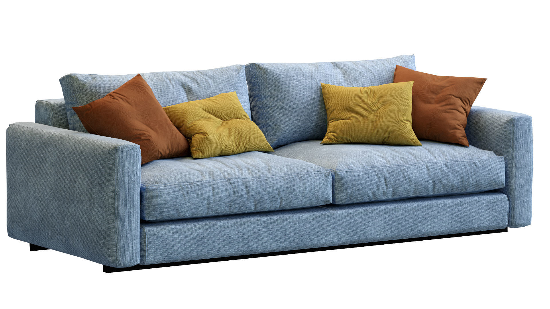 Ferlea Sofa Simple  Low-poly 3D model_17