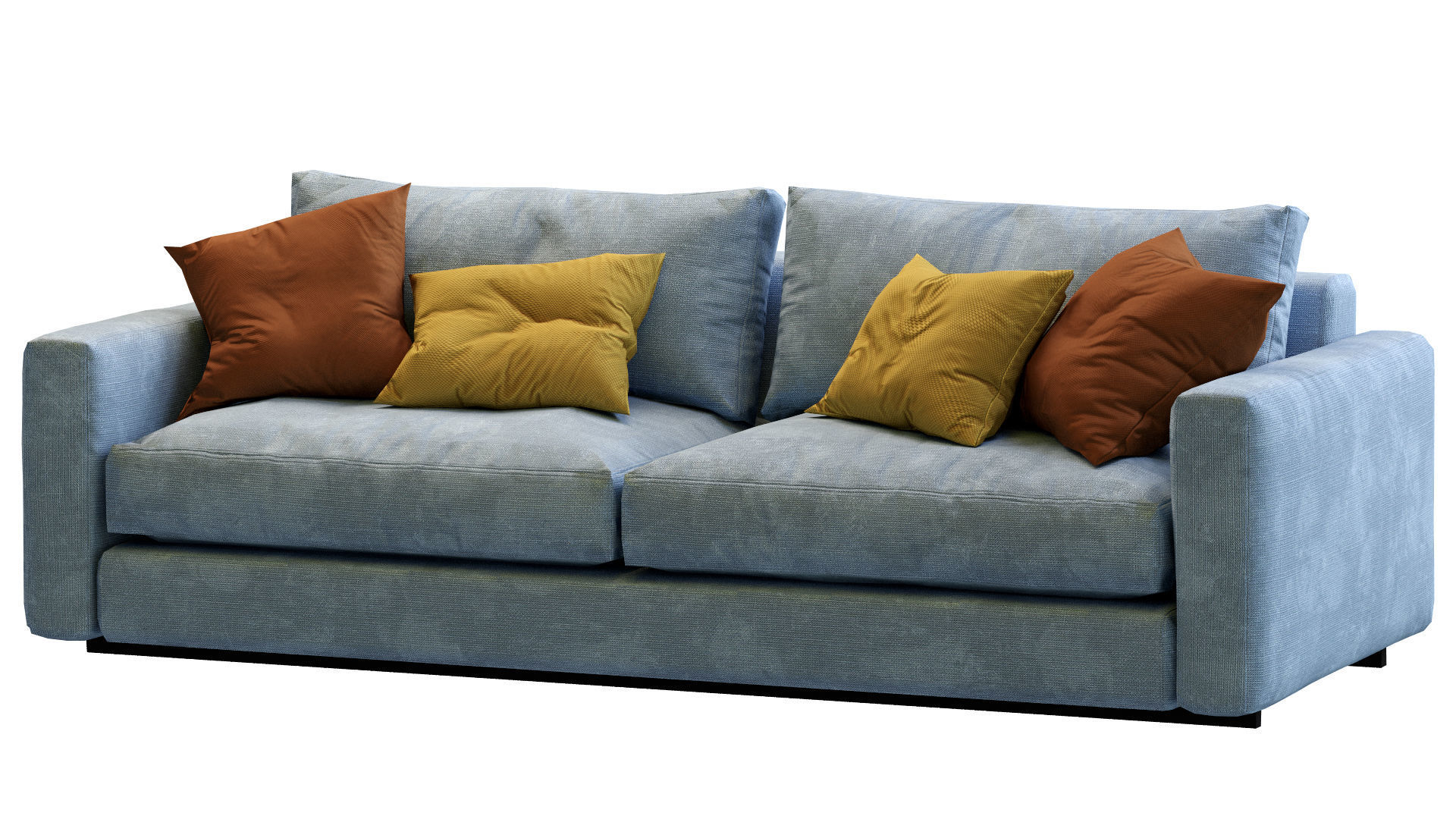 Ferlea Sofa Simple  Low-poly 3D model_26