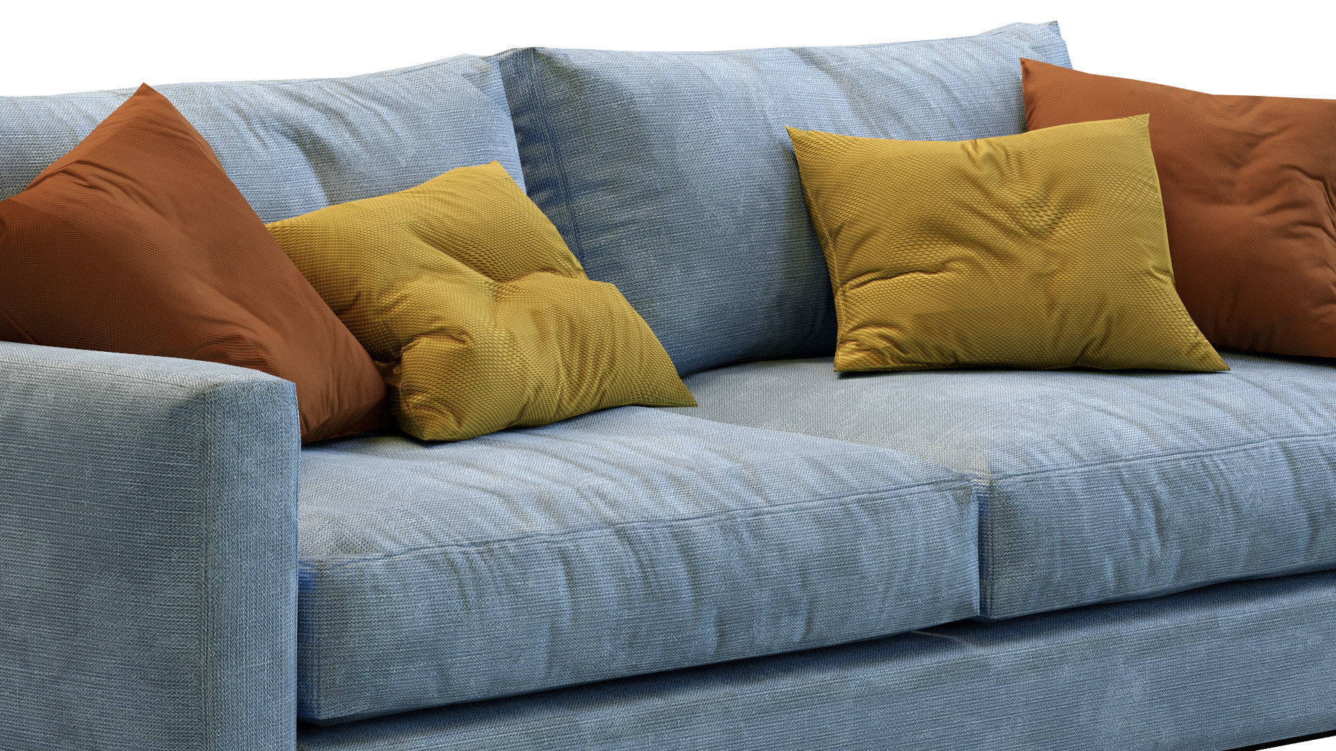 Ferlea Sofa Simple  Low-poly 3D model_20