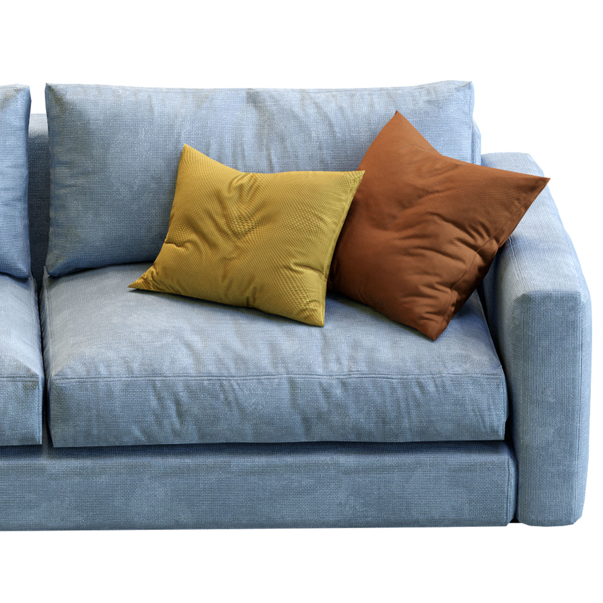 Ferlea Sofa Simple  Low-poly 3D model_10