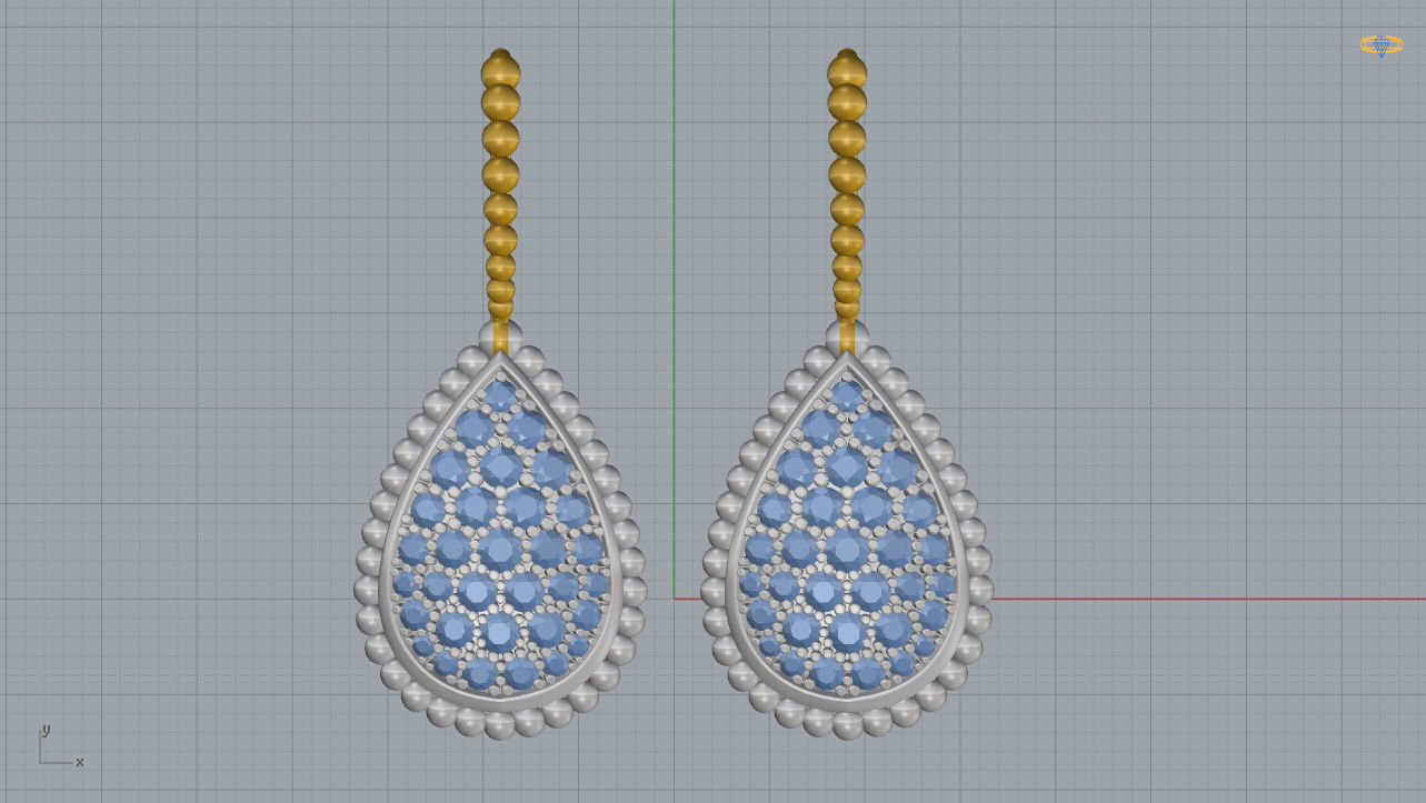 Earrings 26 3D print model_6