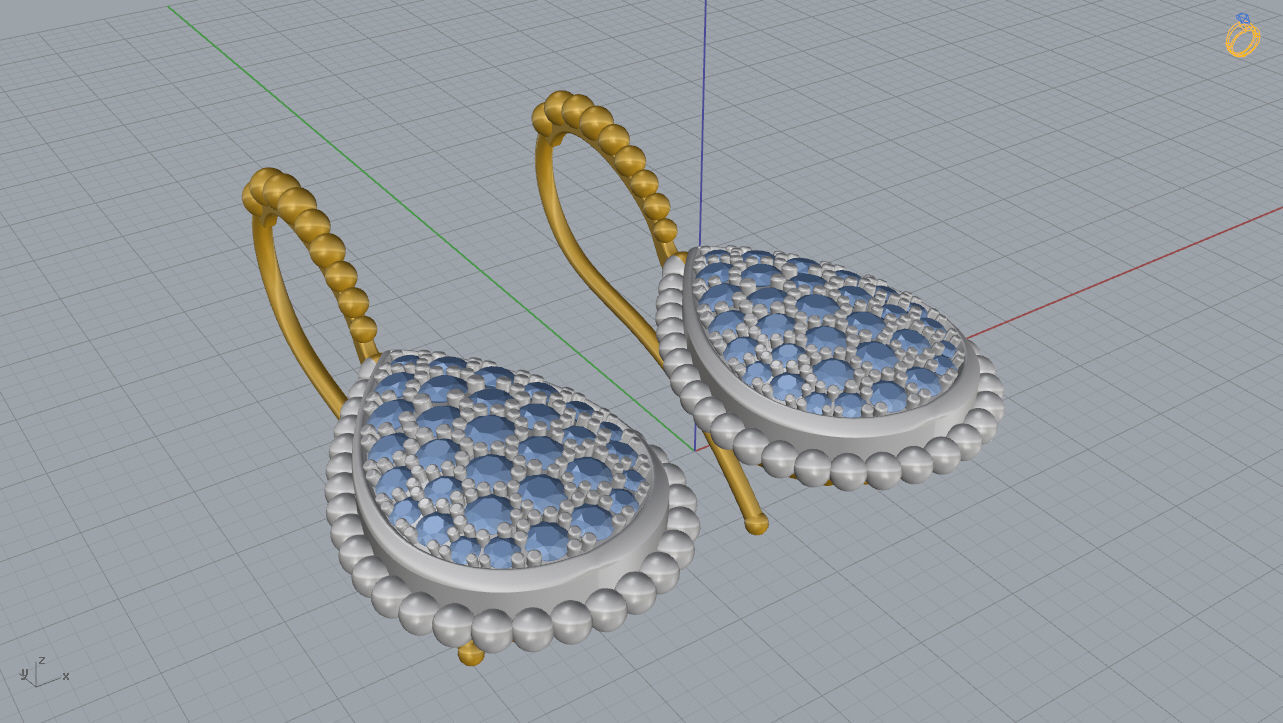 Earrings 26 3D print model_9