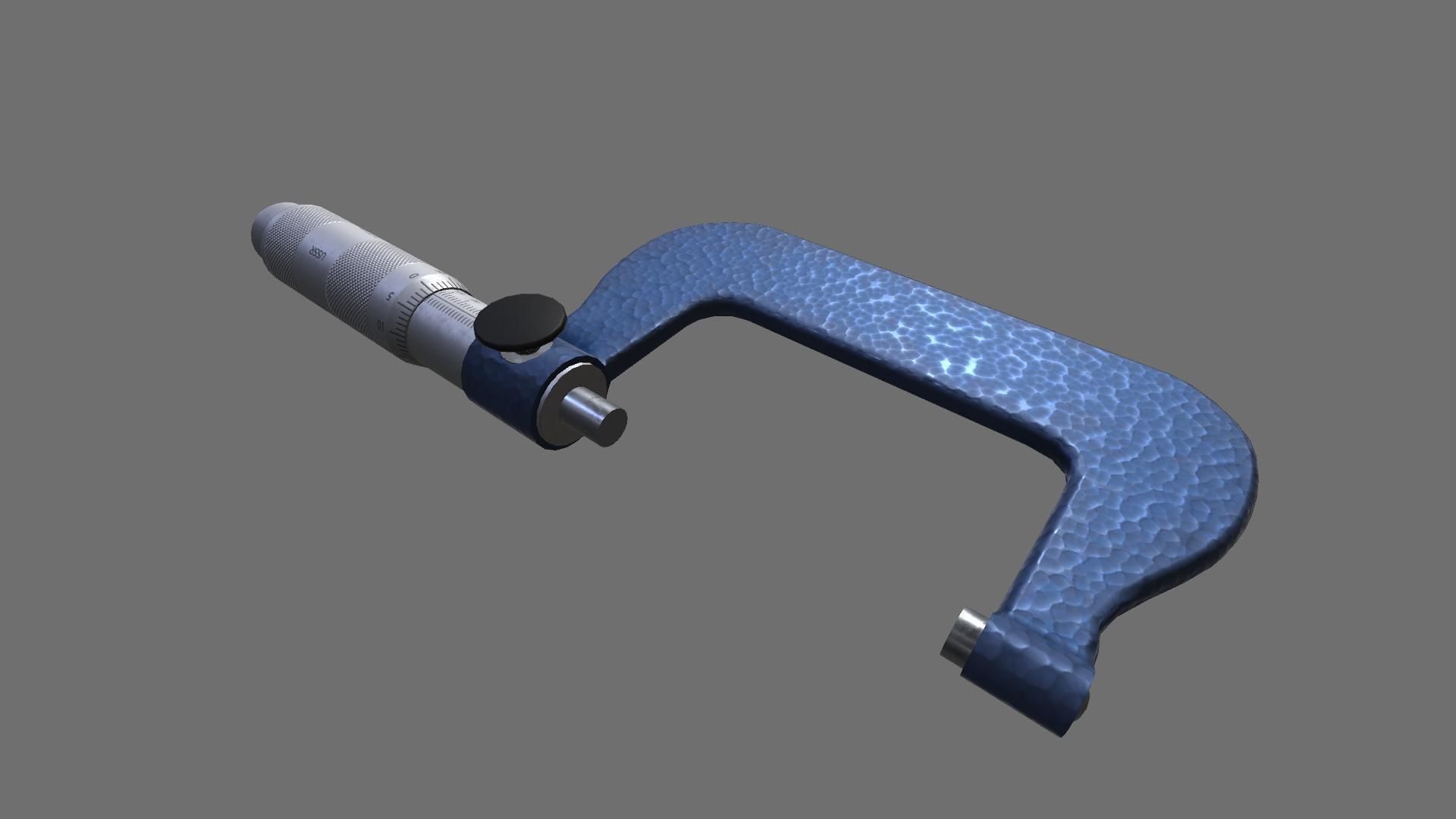 Micrometer 50-75mm 3D model_3