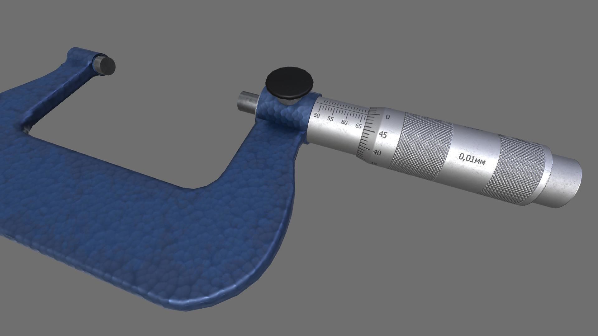 Micrometer 50-75mm 3D model_12