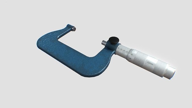 Micrometer 50-75mm 3D model