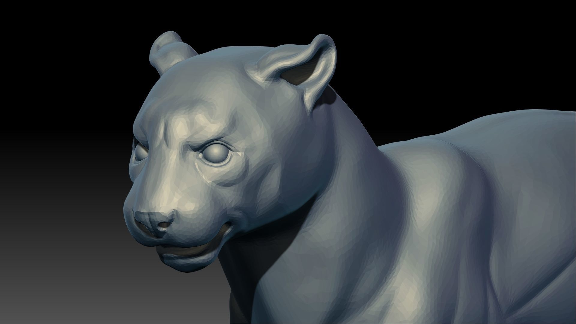 Panther 3D model_4