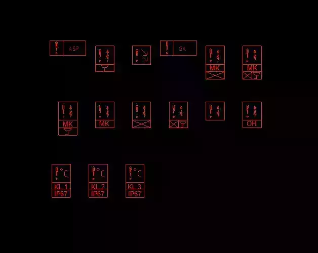 Revit - Fire alarm package 3D model