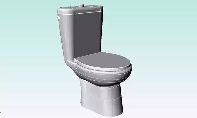 Toilet 3D model