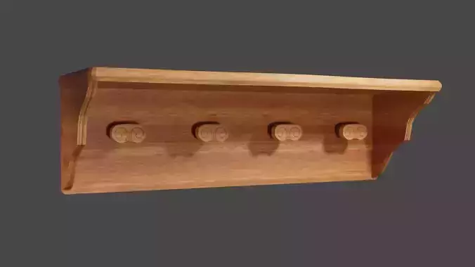 Classic Wood Wall Hanger