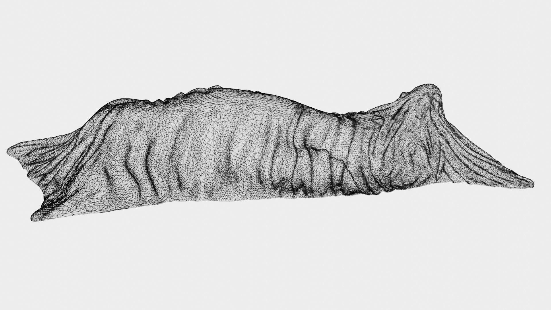 Dead body 3D model_7