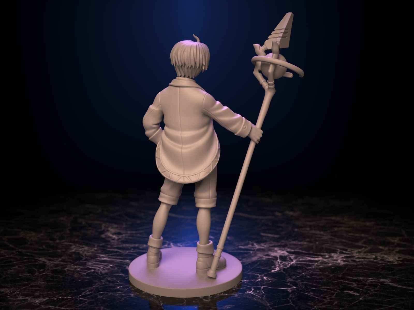 Rudeus Greyrat 3D print model_10