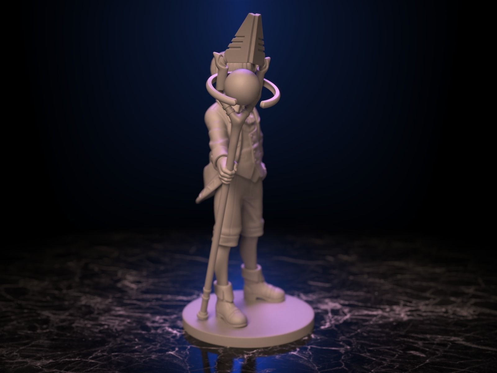 Rudeus Greyrat 3D print model_9