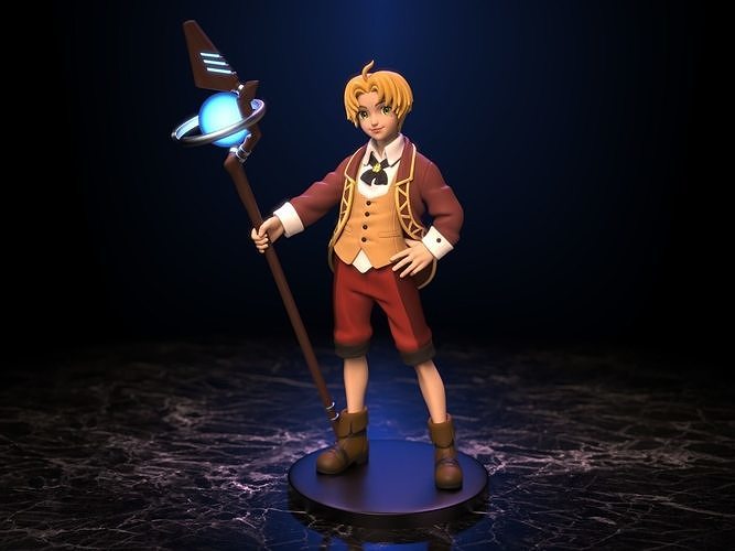 Rudeus Greyrat 3D print model