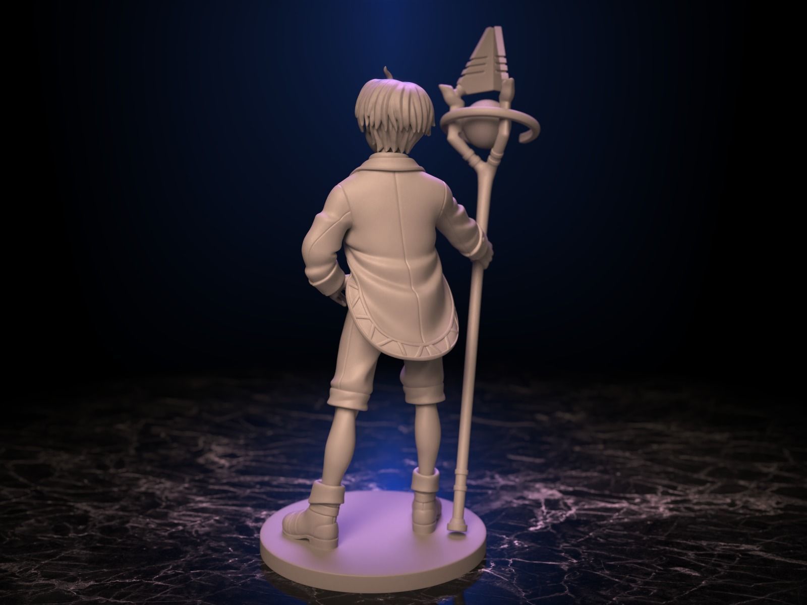 Rudeus Greyrat 3D print model_11