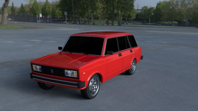 Lada Nova HDRI 3D model