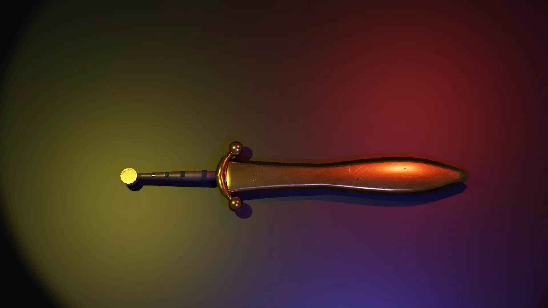 Gladius Sword Free low-poly 3D model
