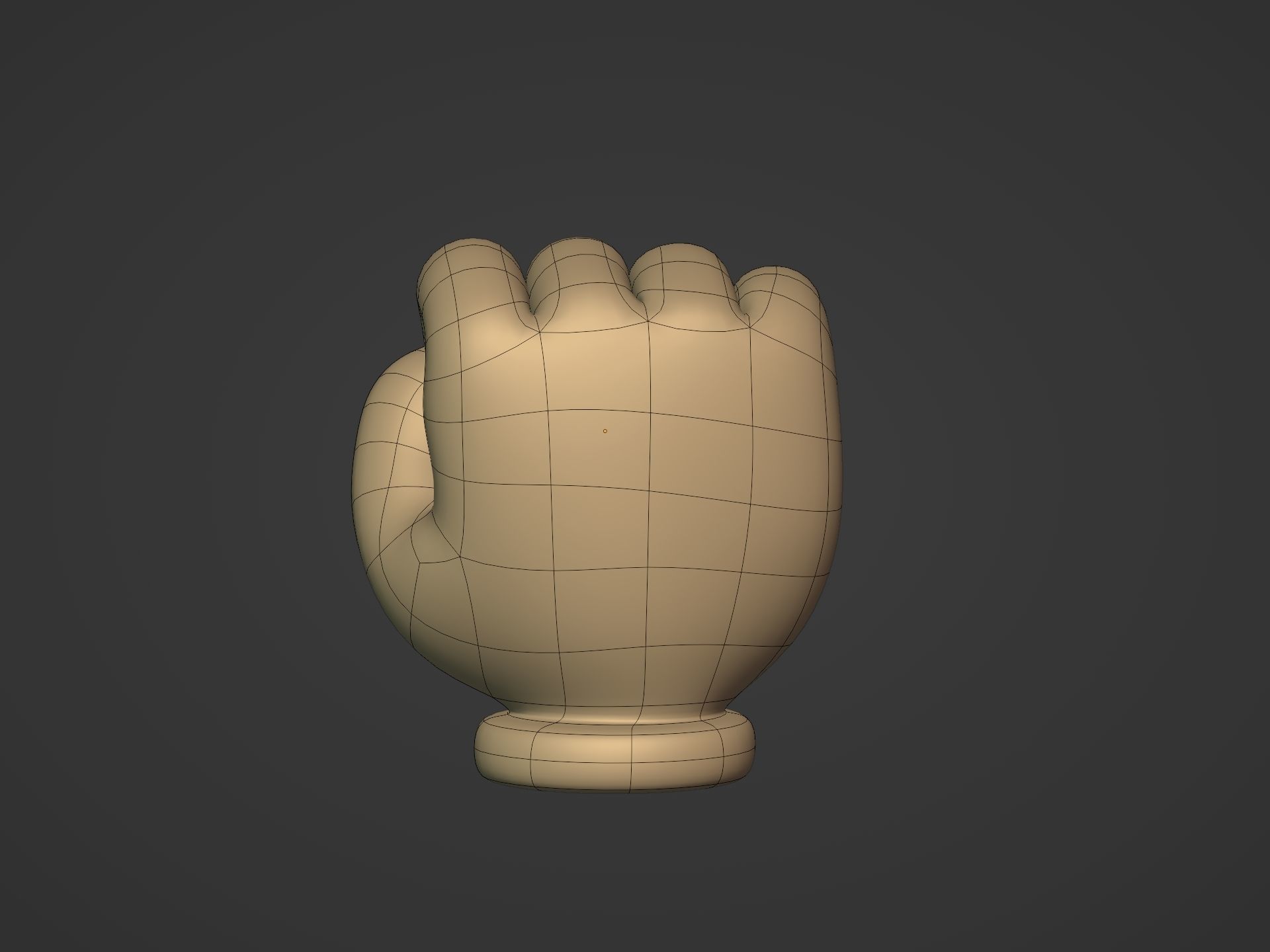 Cartoon Hands Pack Low-poly 3D model_21