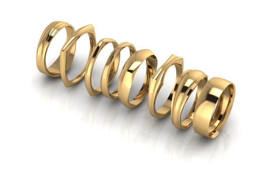 ring package 3D print model_1