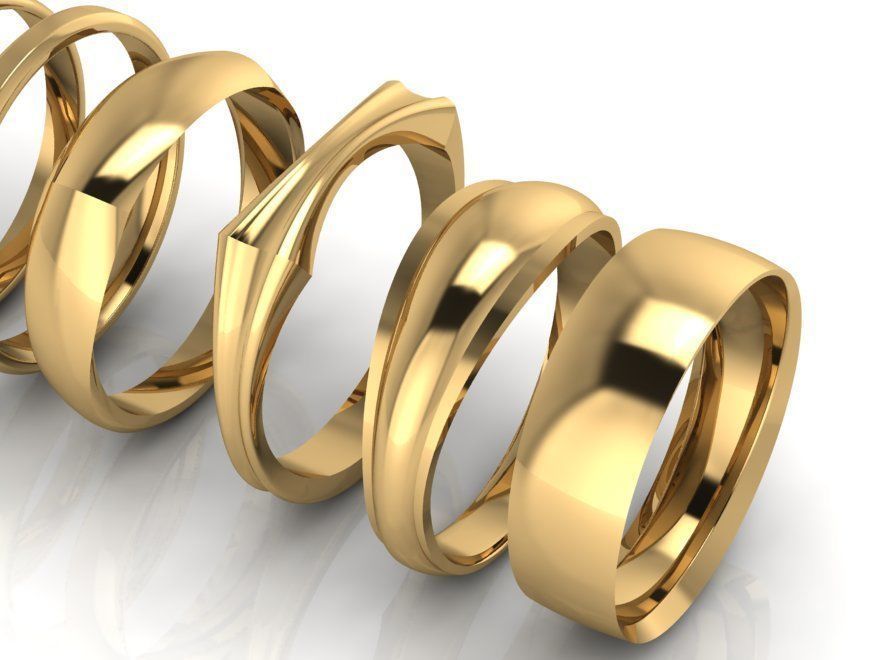 ring package 3D print model_2