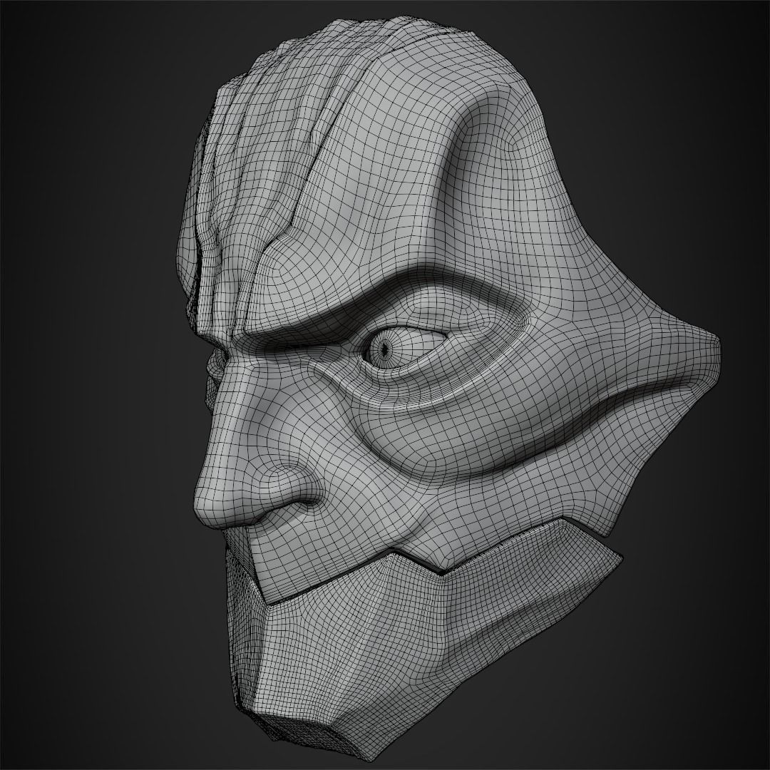 Armored Titan Mask for Cosplay 3D print model_11