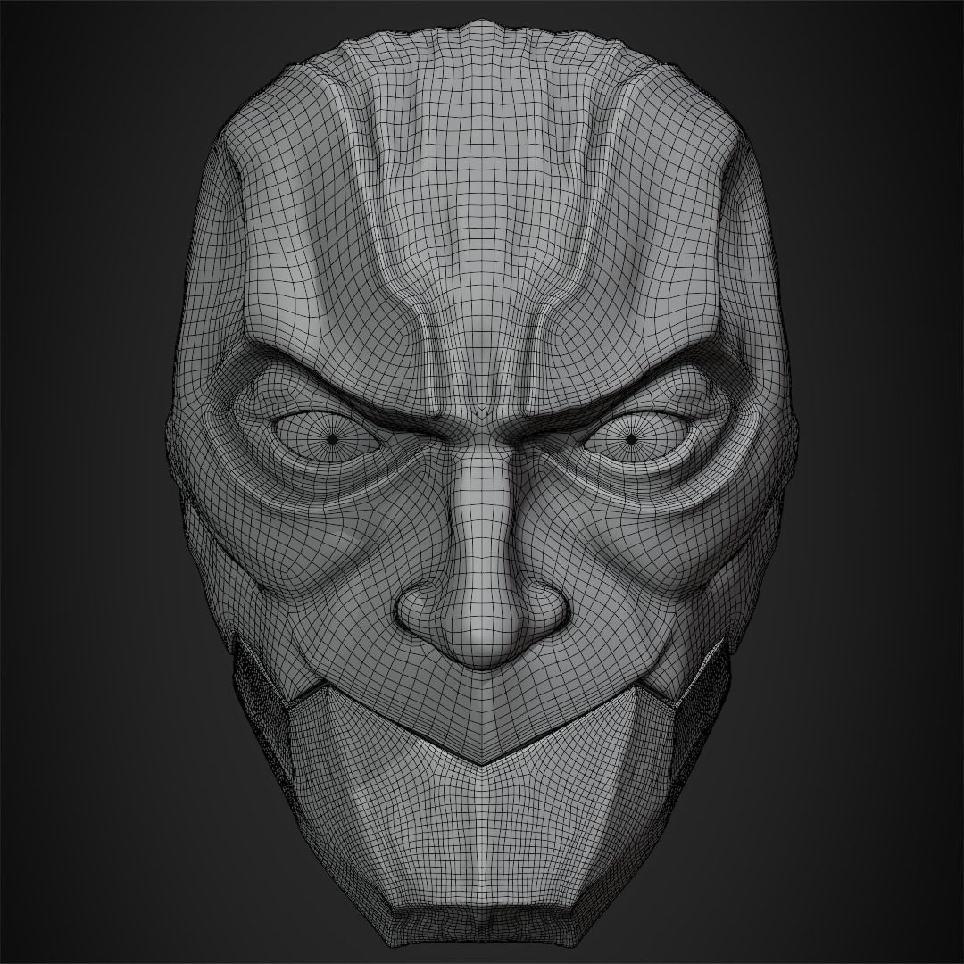 Armored Titan Mask for Cosplay 3D print model_13
