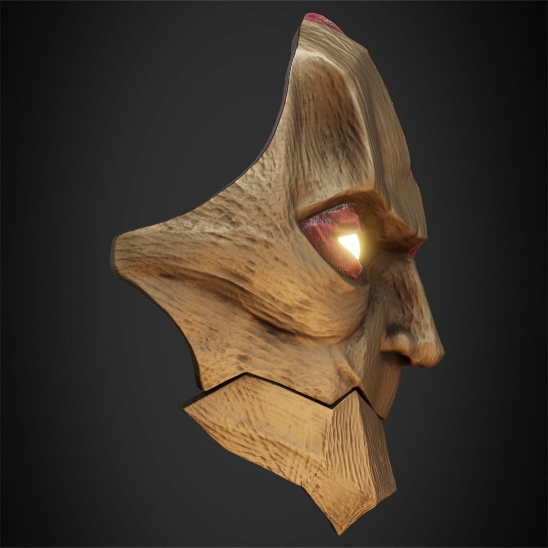 Armored Titan Mask for Cosplay 3D print model_4