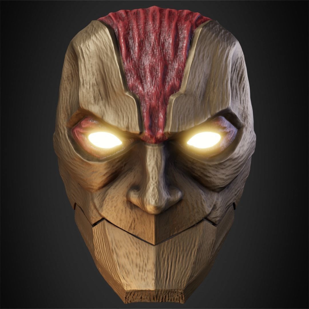 Armored Titan Mask for Cosplay 3D print model_3
