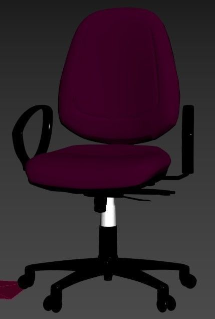 Office Chari 2 3D model_1