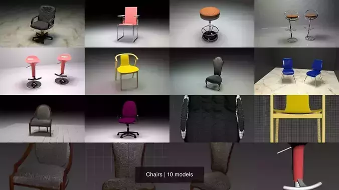 Chairs chair with seat and chrome frame