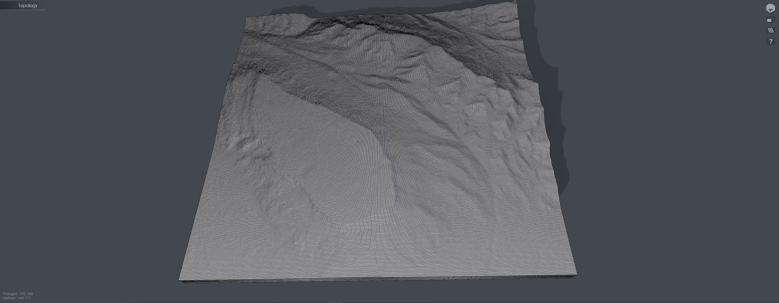 Mountain landscape Tarki-Tau Makhachkala Dagestan Russia 3D model_14