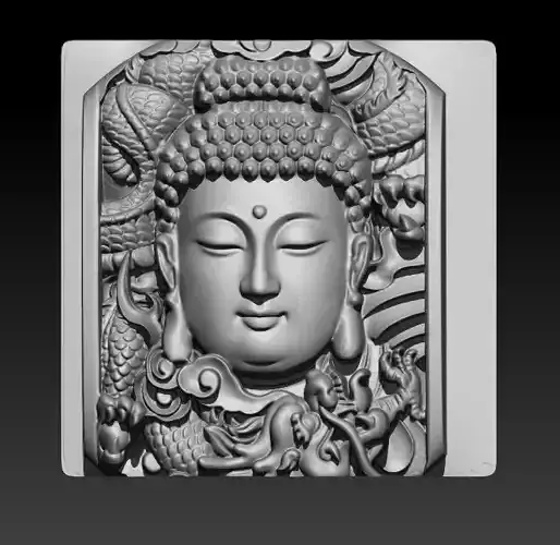 Buddha pendant 3D print model