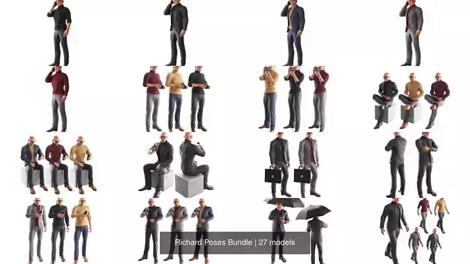 Richard Poses Bundle
