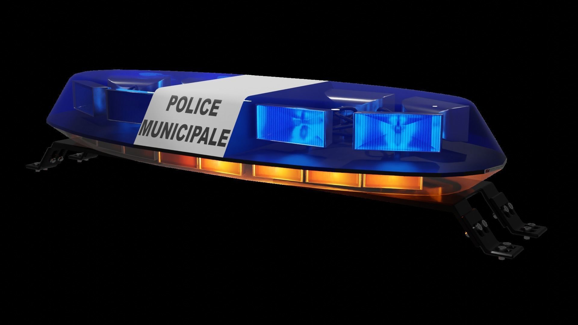 Federal Signal Vista 3D model_9