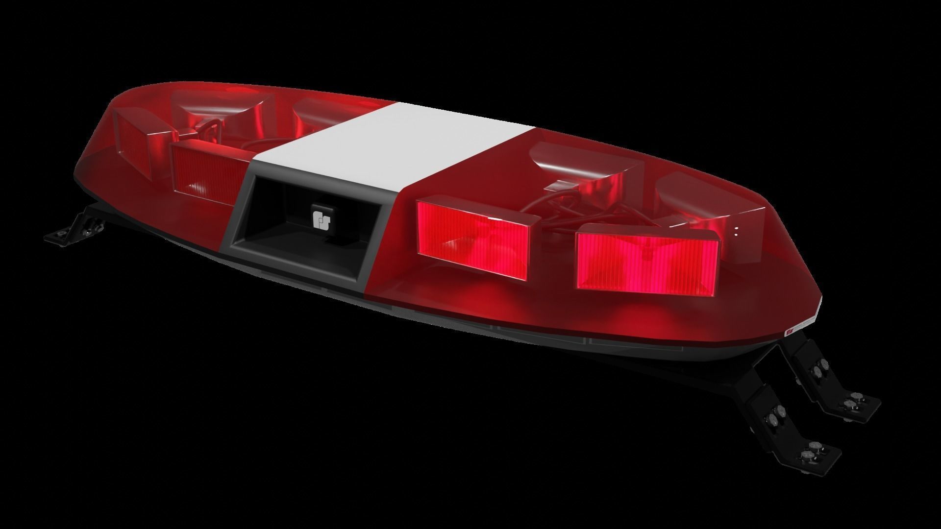 Federal Signal Vista 3D model_4