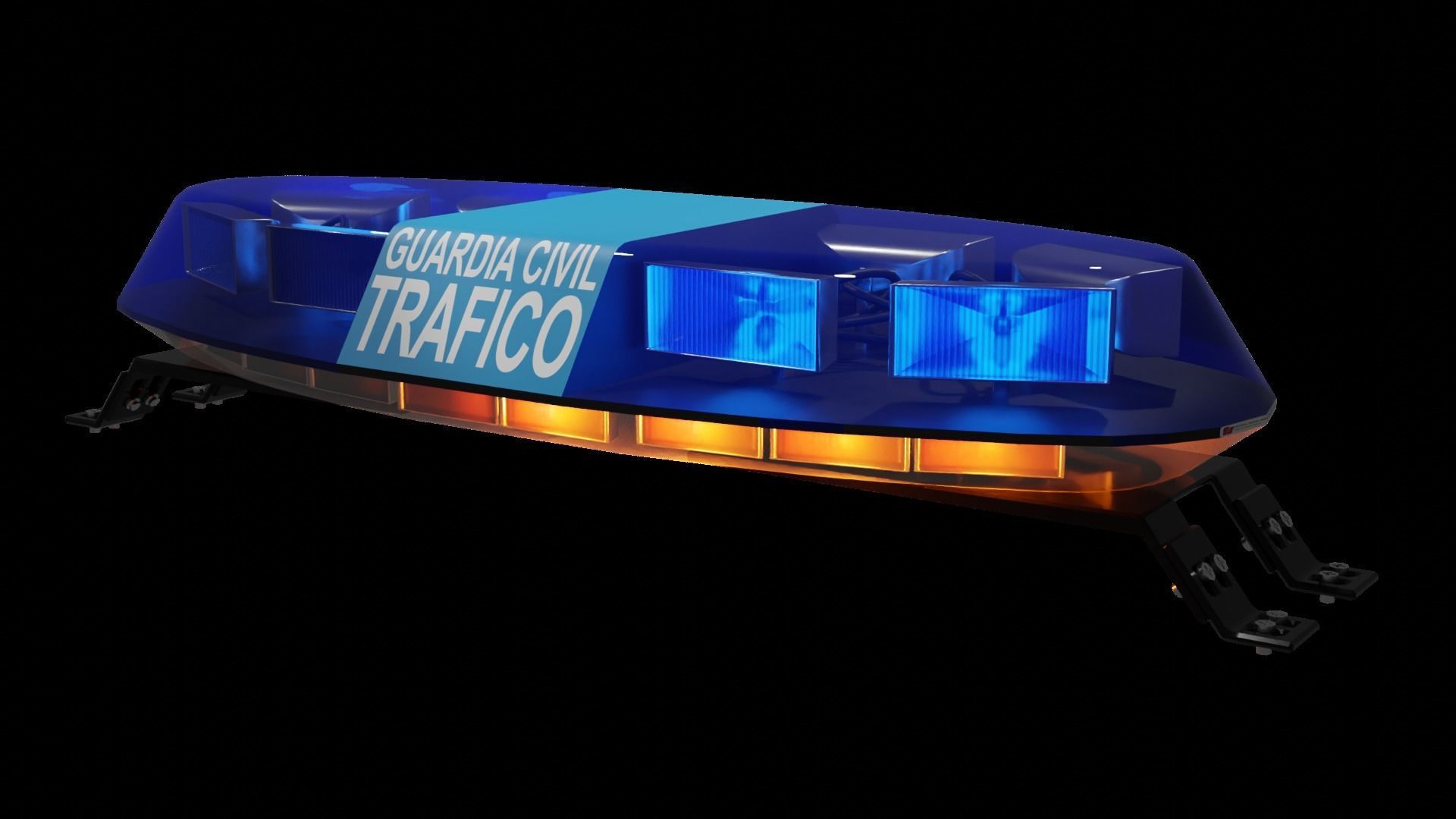 Federal Signal Vista 3D model_8